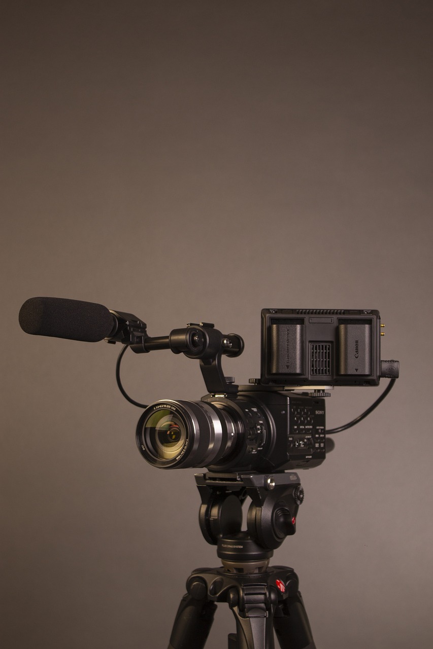camera, film, filming equipment